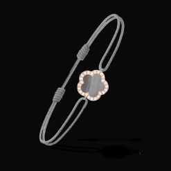 Cesare Pompanon Bracelet Fiore Di Mamma Gris